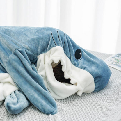 Vitalitay™ Original Cartoon Shark Blanket