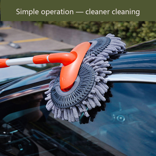 Retractable Double Layer Car Wash Brush